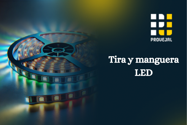 Cómo aplicar la tira y manguera LED